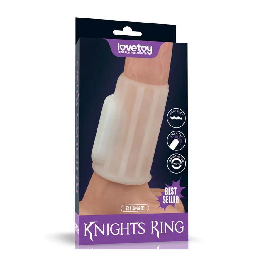 Funda para el Pene con Vibracion Ridge Knights Funda para el Pene con Vibracion Ridge Knights