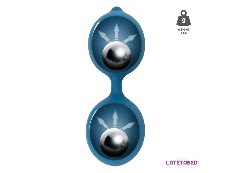 Misha Bola Kegel Doble con Peso Interno