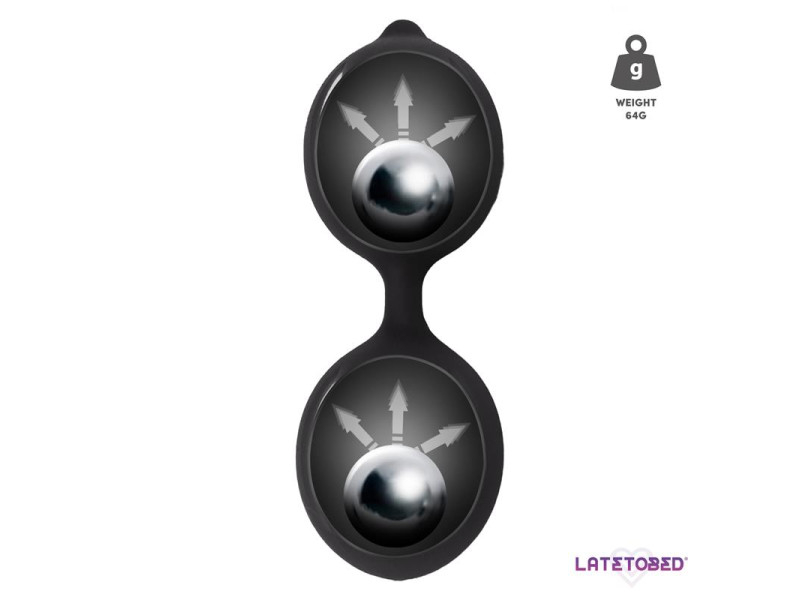 Misha Bola Kegel Doble con Peso Interno