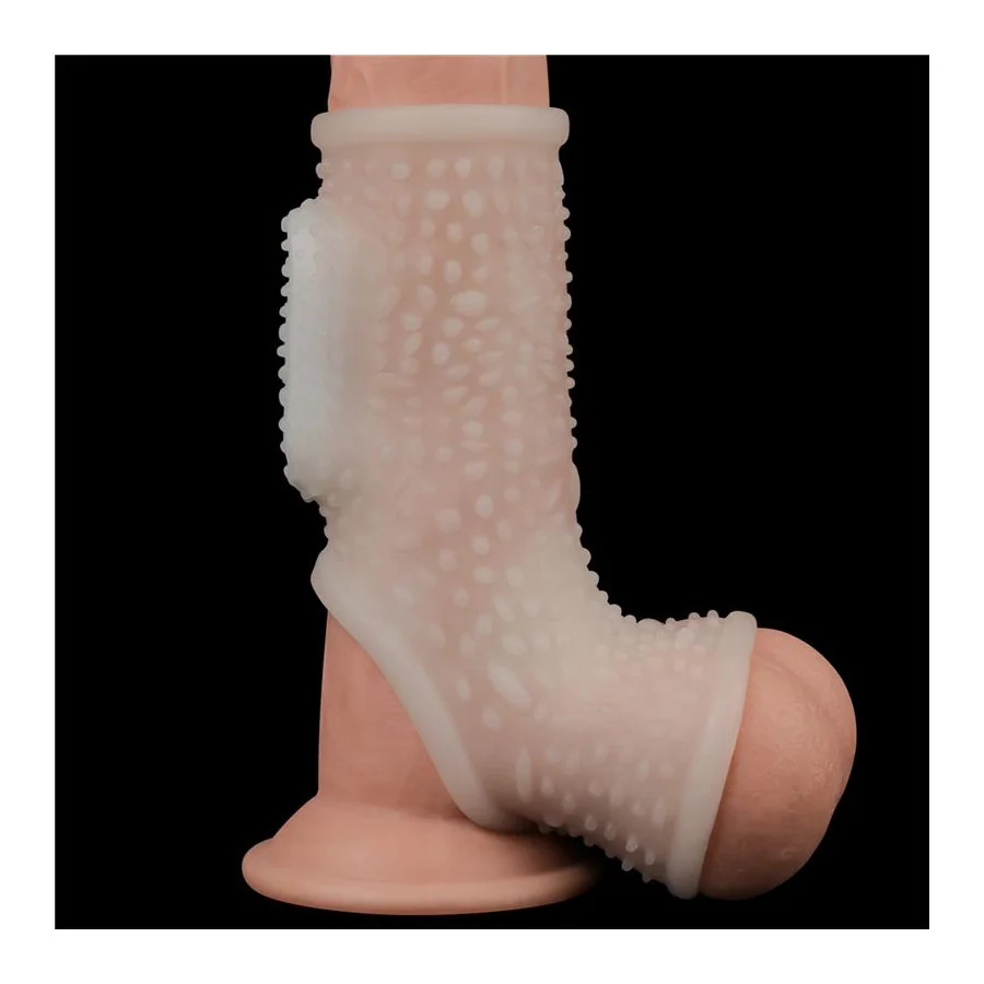 Funda el Pene y Testiculos con Vibracion Drip Knights