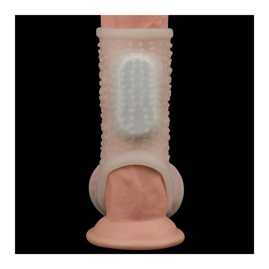 Funda el Pene y Testiculos con Vibracion Drip Knights