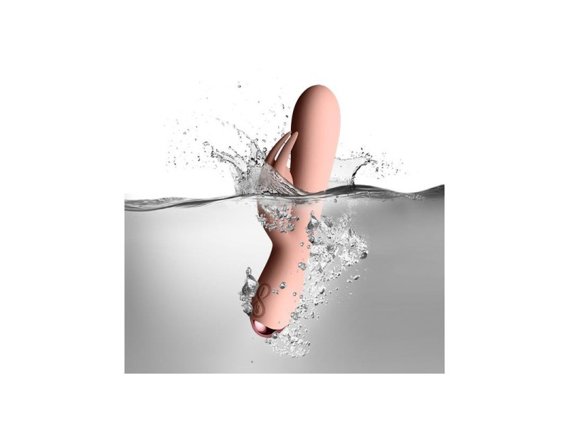 Flutter Rabbit Vibrador con Conejito 2 Motores Rosa
