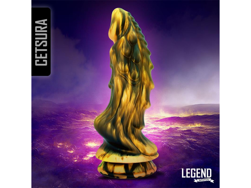 Cetsura Dildo Dragon Silicona Liquida 27 cm