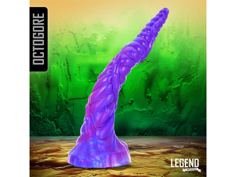 Octogore Dildo Unicornio Silicona Liquida 28 cm