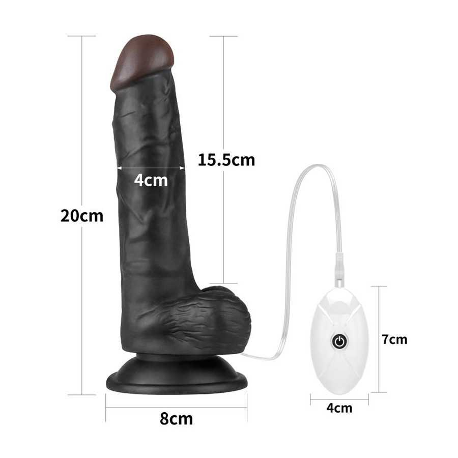 Arnes Ajustable con Dildo 10 Funciones 75