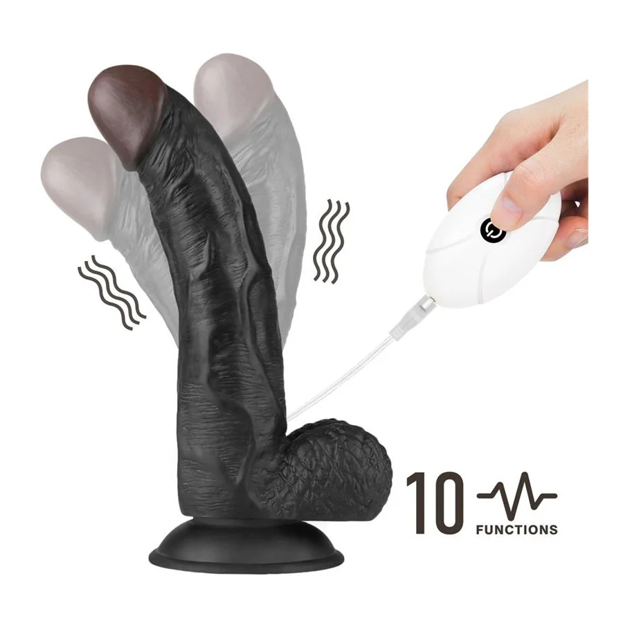 Arnes Ajustable con Dildo 85 10 Funciones