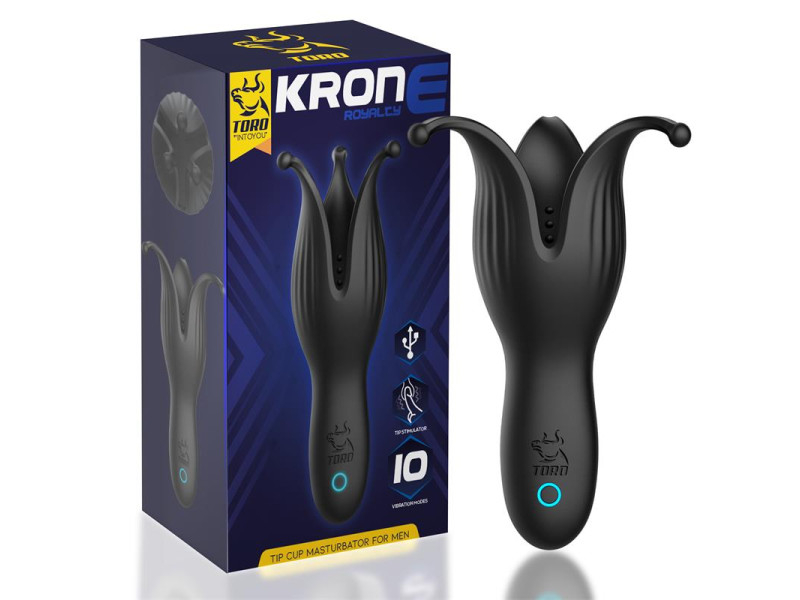 Krone Copa Masturbadora para el Pene Silicona USB
