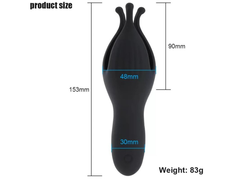 Krone Copa Masturbadora para el Pene Silicona USB