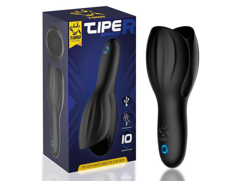 Tiper Copa Masturbadora para el Pene Silicona USB Tiper Copa Masturbadora para el Pene Silicona USB