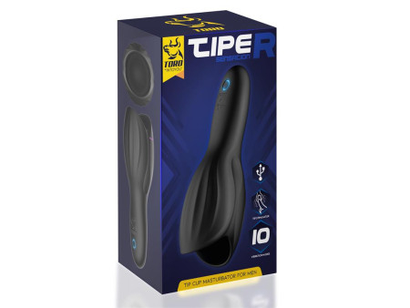 Tiper Copa Masturbadora para el Pene Silicona USB