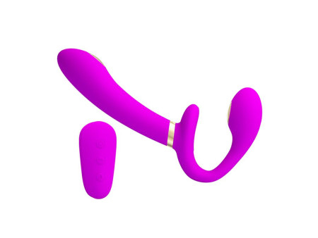 Thunderbird Vibrador para Parejas sin Arnes con Control Remoto Thunderbird Vibrador para Parejas sin Arnes con Control Remoto