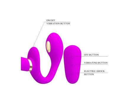Thunderbird Vibrador para Parejas sin Arnes con Control Remoto Thunderbird Vibrador para Parejas sin Arnes con Control Remoto