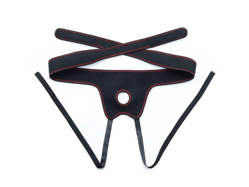 Arnes con Dildo con Vibracion y Control Remoto 85
