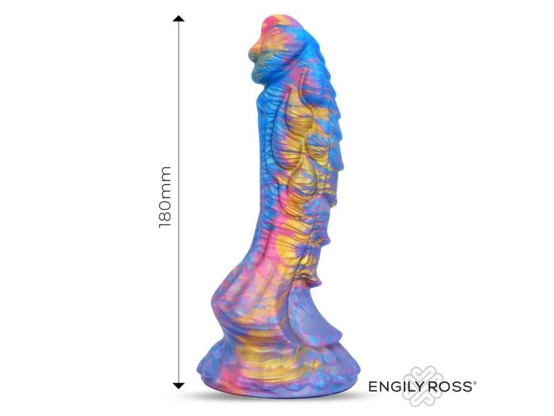 Drakeon Dildo Dragon Silicona Liquida 18 cm
