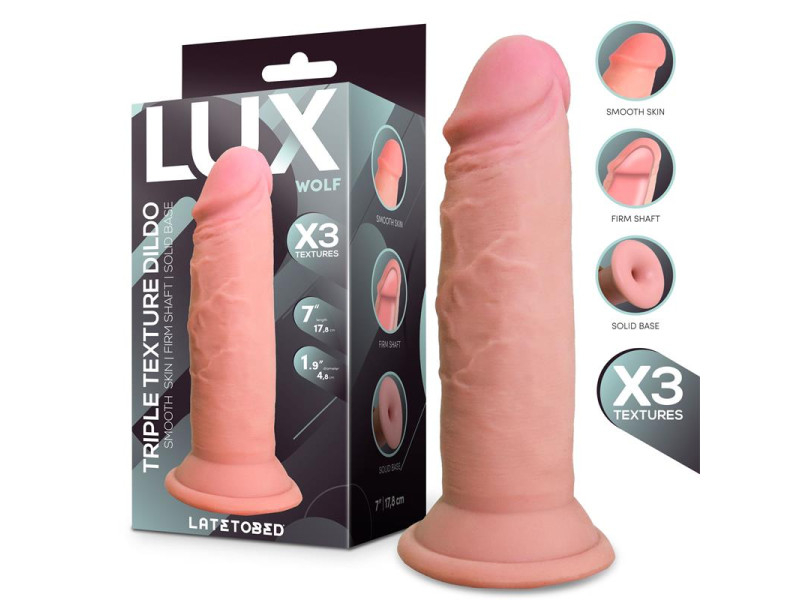 Wolf Dildo Triple Densidad 7 Wolf Dildo Triple Densidad 7