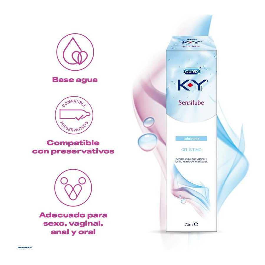 Lubricante Base Agua Sensilube KY 75 ml