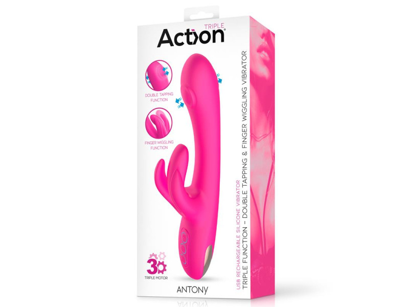 Antony Vibrador con Double Tapping y Funcion Finger