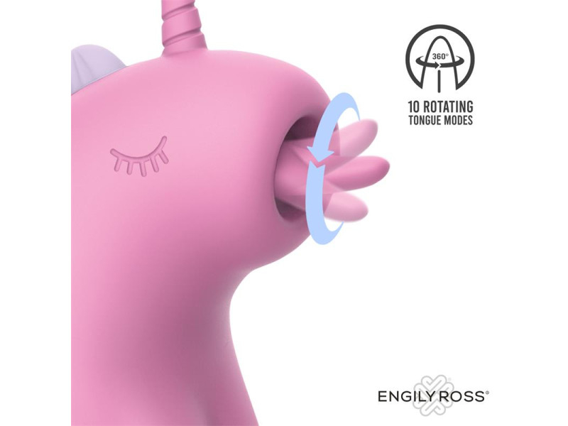 Cupcake Estimulador con Lengua Rotadora 360º