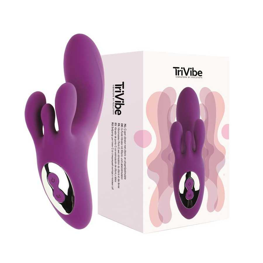 Trivibe G Spot Vibrador Triple Estimulacion