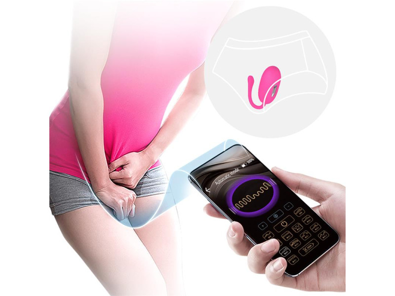 Doreen Huevo Vibrador con Electro Shock y App