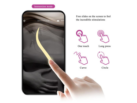 Doreen Huevo Vibrador con Electro Shock y App