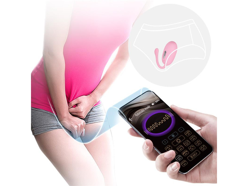 Doreen Huevo Vibrador con Electro Shock y APP