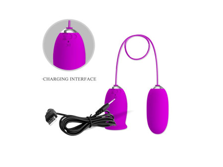 Daisy Huevo Vibrador y Estimulador con Lengua