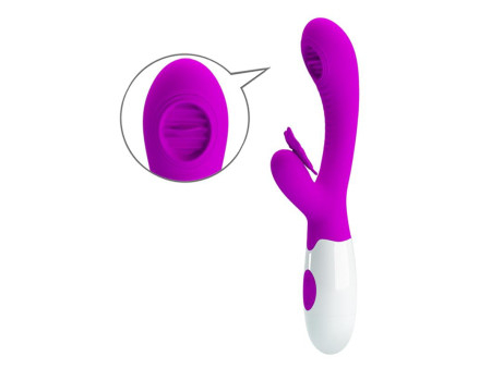 Moth Vibrador con Lengua Tickling