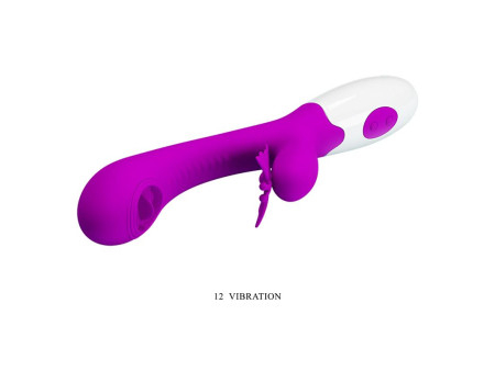 Moth Vibrador con Lengua Tickling