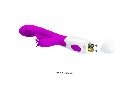 Moth Vibrador con Lengua Tickling