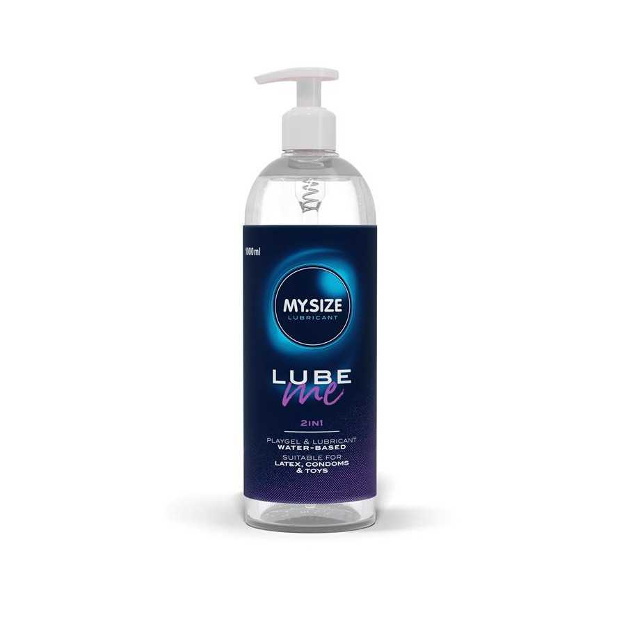 Lubricante Base Agua Lube Me 2in1 1000 ml