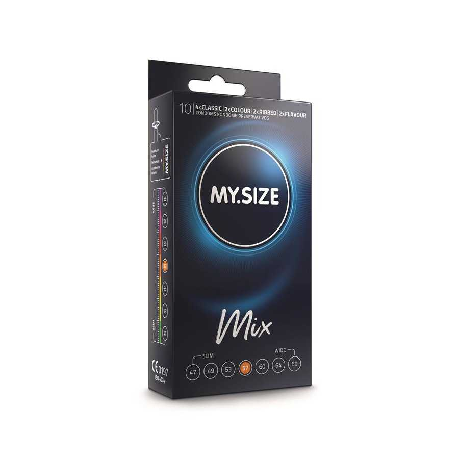 My Size Mix Talla 57 Caja de 10 Uds