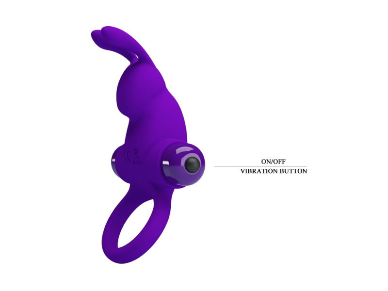 Anillo para el Pene con Vibracion Rabbit