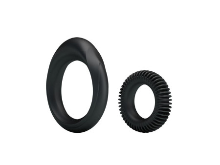 Manhood Set de 2 Anillo para el Pene