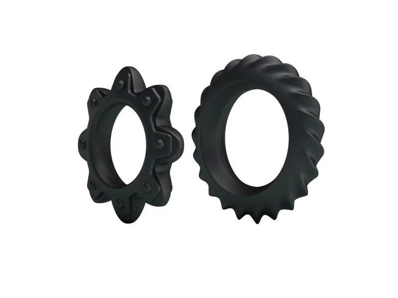 Flowering Set de 2 Anillos para el Pene