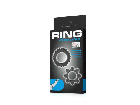 Flowering Set de 2 Anillos para el Pene