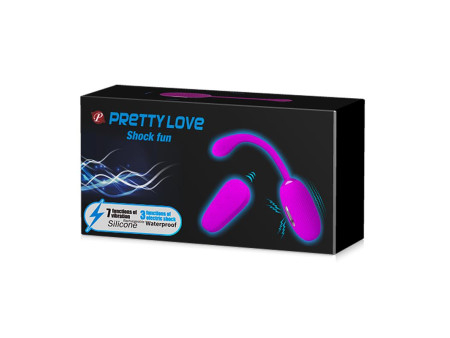 Shock Fun Huevo Vibrador con Electro Shock y Control Remoto Shock Fun Huevo Vibrador con Electro Shock y Control Remoto