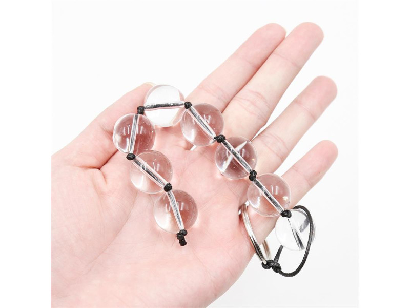 Cadena Anal con Bolas de Cristal 4 Tamanos