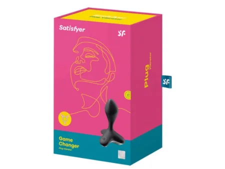 Game Changer Plug Anal con Vibracion Negro Game Changer Plug Anal con Vibracion Negro