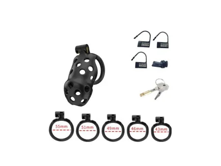 P Cage PC03 Jaula para el Pene 3 Tallas P Cage PC03 Jaula para el Pene 3 Tallas
