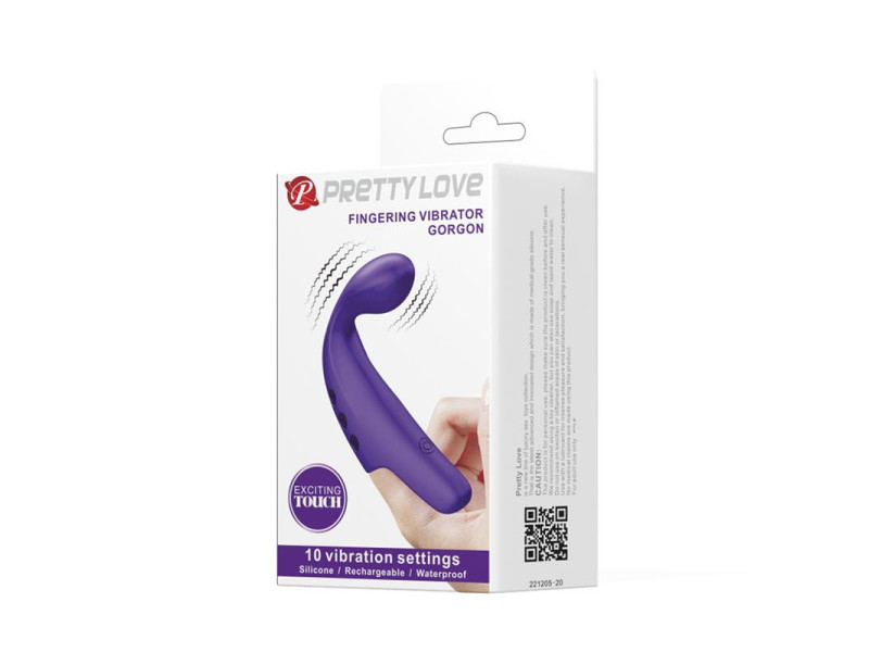 Gorgon Vibrador para el Dedo