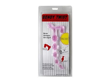 Bendy Twist Bolas Anales Rosa