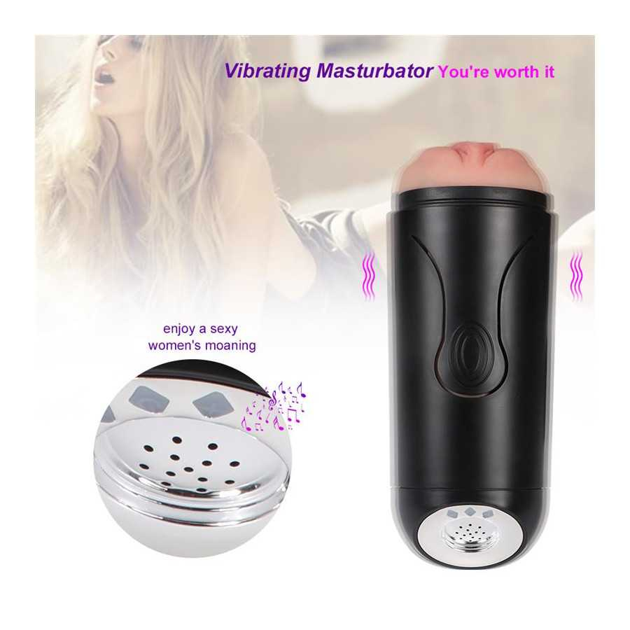 Masturbador Masculino Vagina con Gemidos Fanny