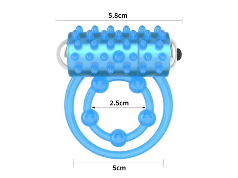 Lumino Play Anillo Vibrador Luz Azul