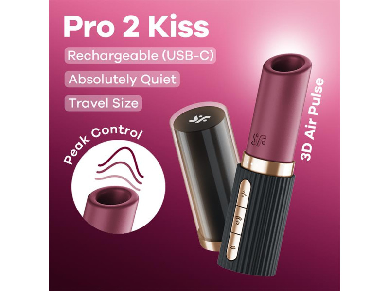 Deep Kiss Air Pulse Vibrator