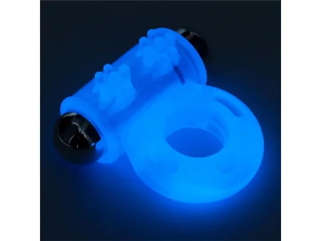 Lumino Play Anillo Vibrador Luz Azul Lumino Play Anillo Vibrador Luz Azul