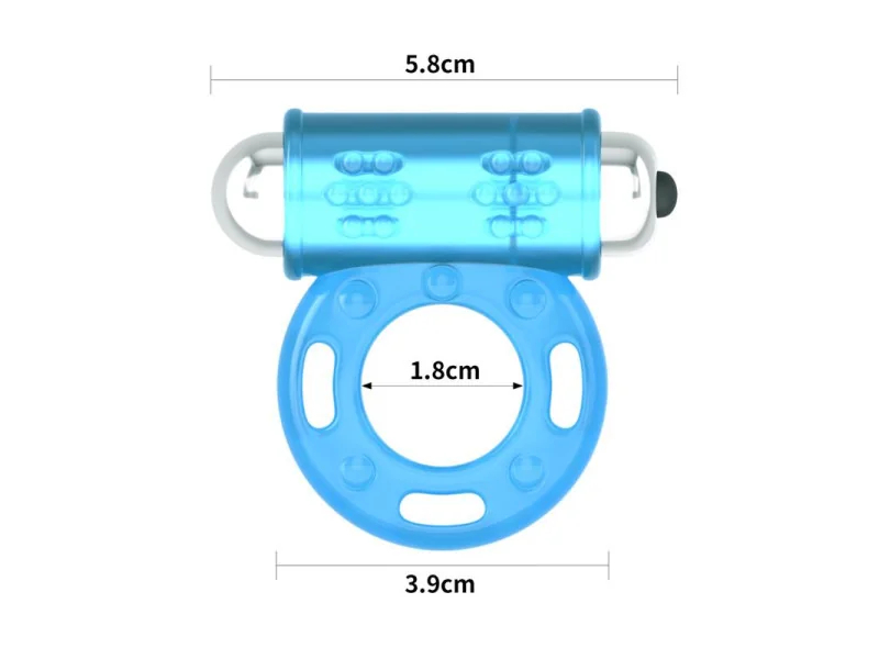 Lumino Play Anillo Vibrador Luz Azul
