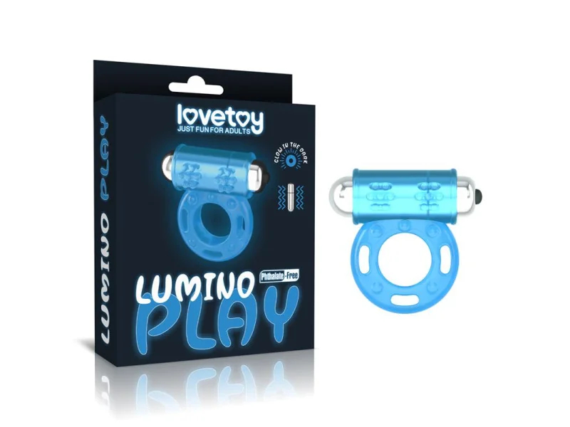 Lumino Play Anillo Vibrador Luz Azul