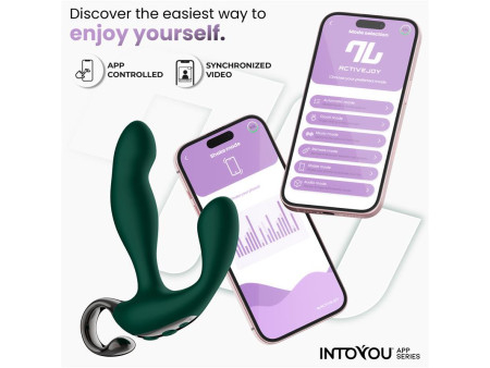 Greeny Masajeador Prostatico con Finger Wiggling y App Greeny Masajeador Prostatico con Finger Wiggling y App