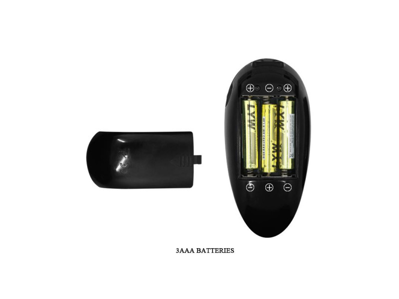 Oliver Dildo Realista con Vibracion y Rotacion Control Remoto